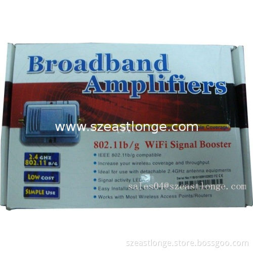 1w Indoor Wifi Signal Repeater With 5 Dbi Antenna And Sma Connector